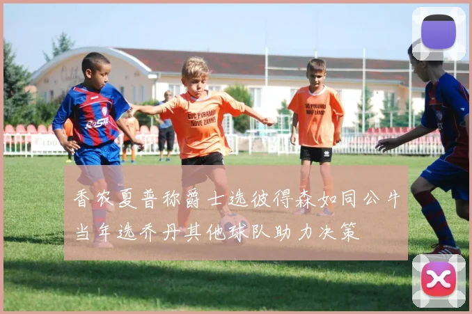 香农夏普称爵士选彼得森如同公牛当年选乔丹其他球队助力决策
